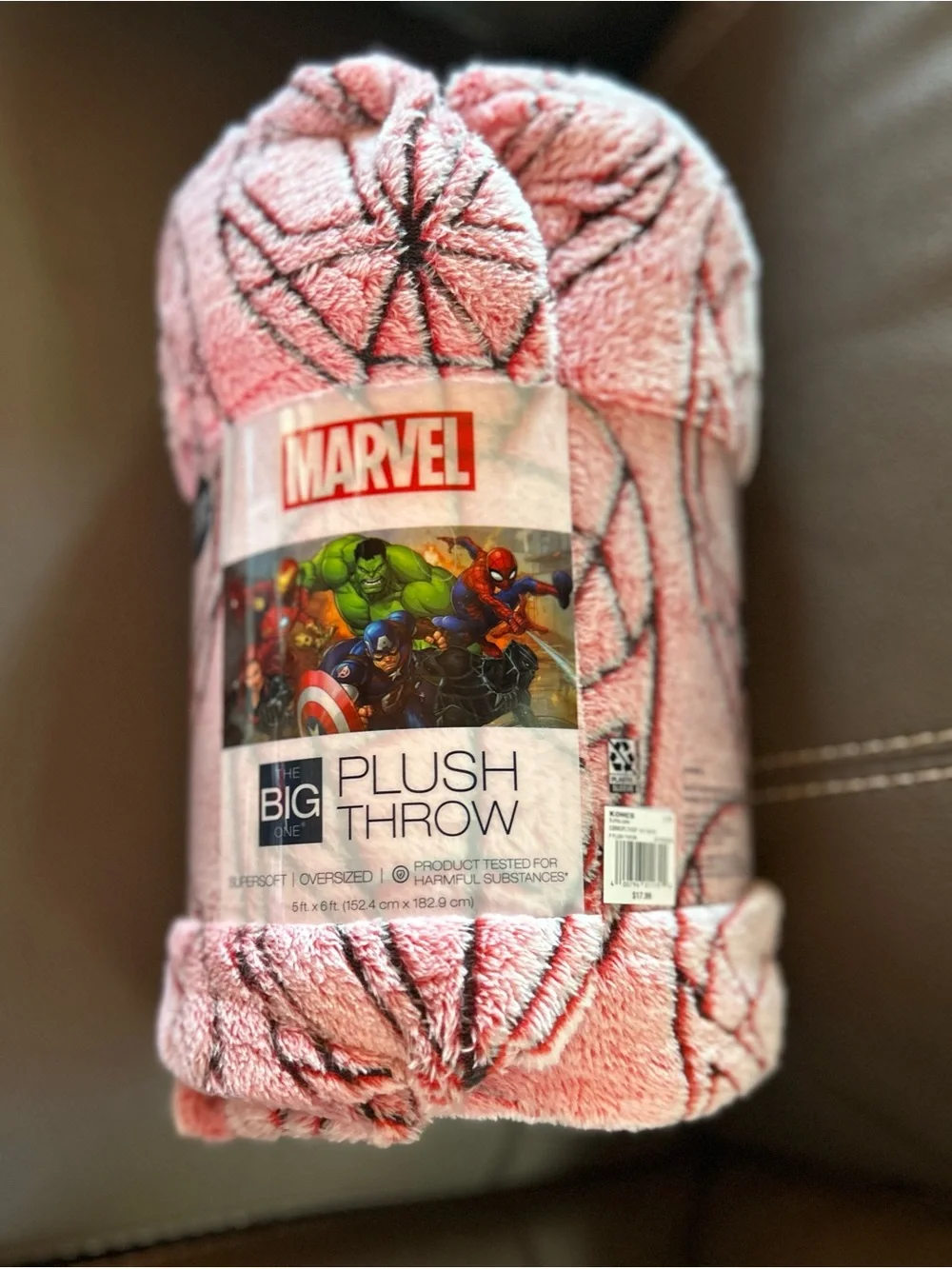 Marvel Spiderman red Throw Blanket (#2)